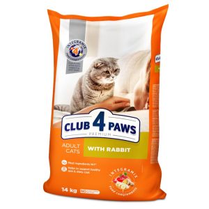 CLUB 4 PAWS КОТКИ възрастни заек Пълноценна, премиум храна за котки