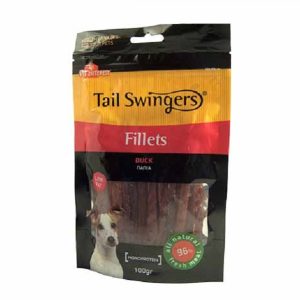 Лакомство за куче TAIL SWINGERS Soft патешко Fillets парченца