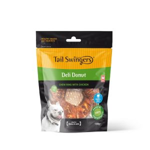 Лакомство за куче TAIL SWINGERS Deli Deli Chew Donut M