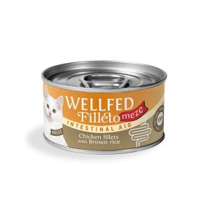 Консерва за котка WELLFED FILLETO MEZE INTESTINAL AID 70 г
