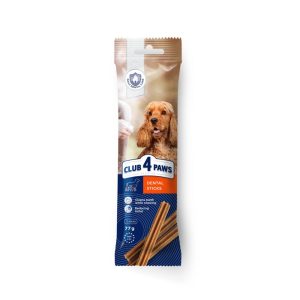CLUB 4 PAWS DENTAL стик MEDIUM 77 г – ДЕНТАЛНО ЛАКОМСТВО ЗА КУЧЕ