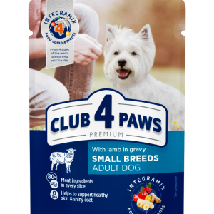 CLUB 4 PAWS пауч PREMIUM подрастващи куче с пуешко в сос ( 6 X 0,080 кг) 5+1 0,480 кг – ПАУЧ ЗА КУЧЕ