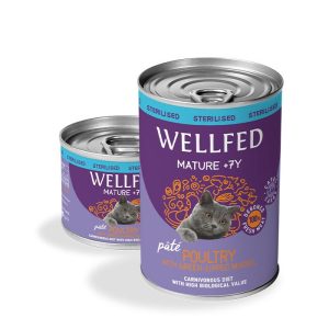 Консерва за котка WELLFED Mature 7+ Poultry с mussel