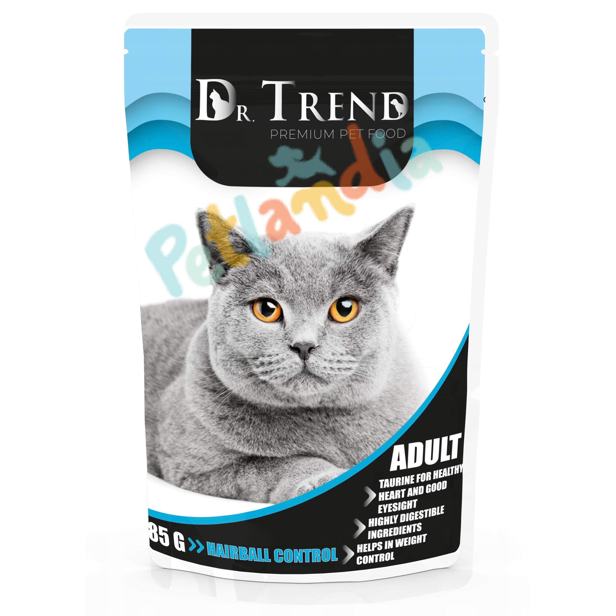 DR. TREND пауч котка котенца с пилешко 0,085 кг – Пълноценна консервирана храна за котенца