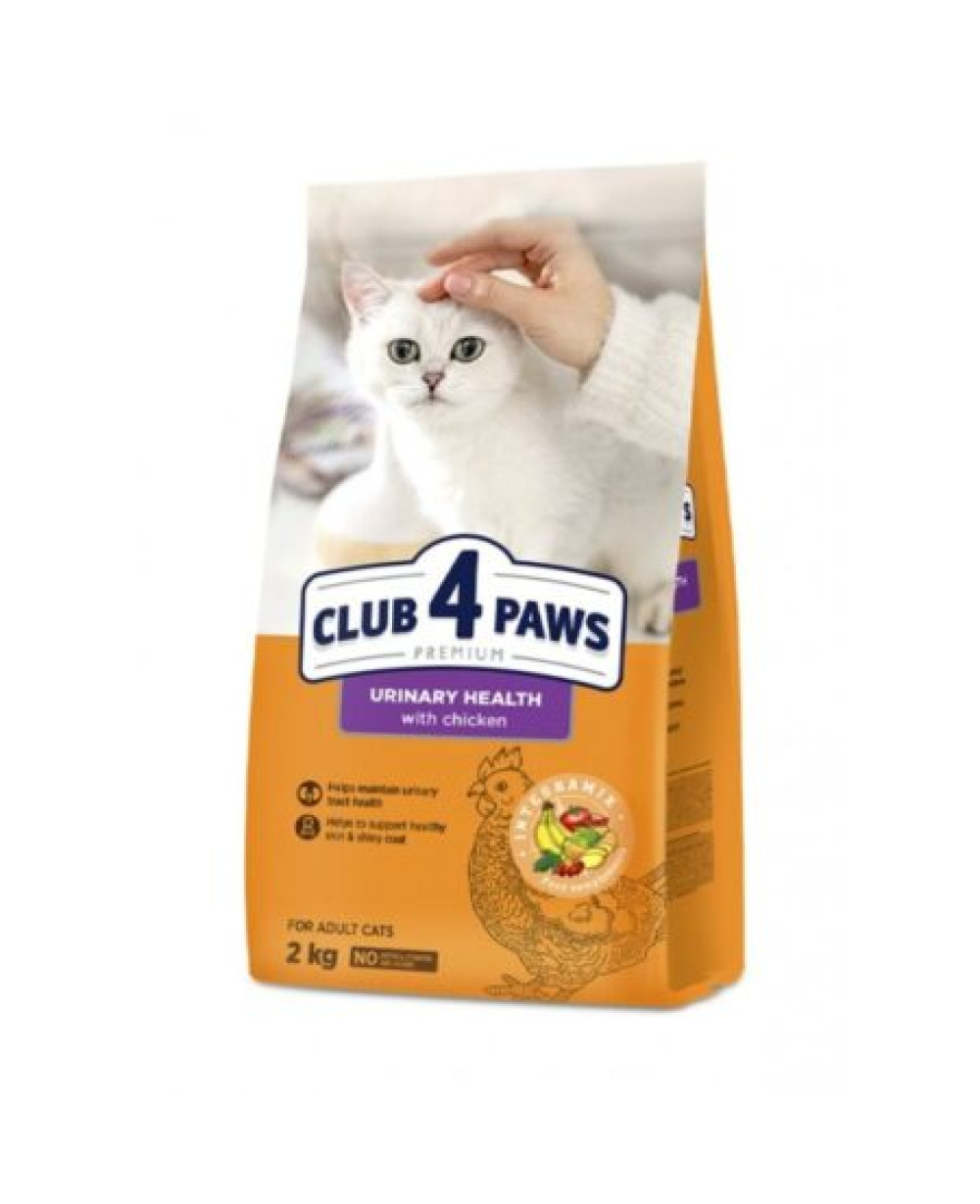 CLUB 4 PAWS CAT възрастни URINARY Пълноценна, премиум храна за котки