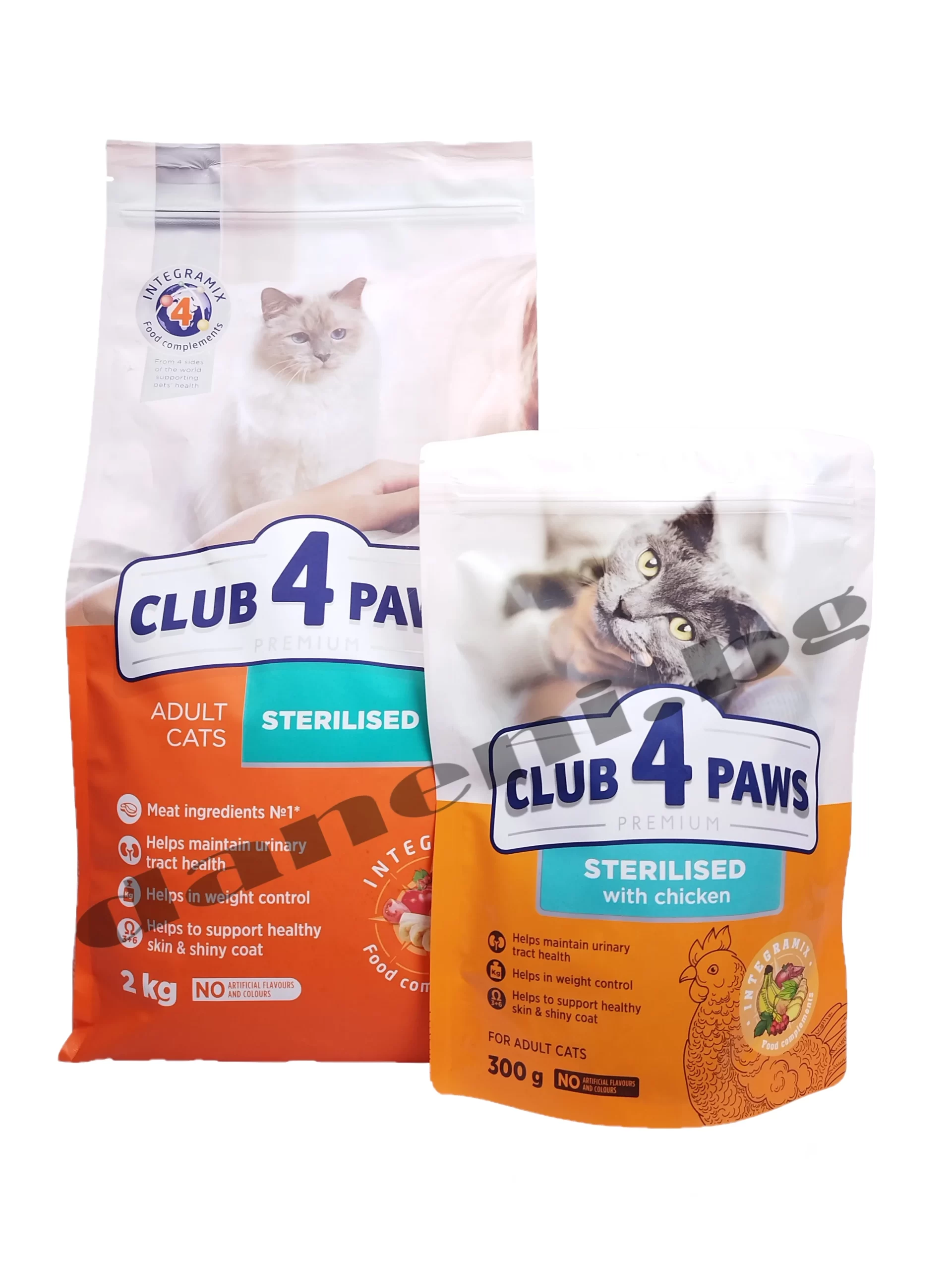 CLUB 4 PAWS CAT възрастни сьомга Пълноценна, премиум храна за котки