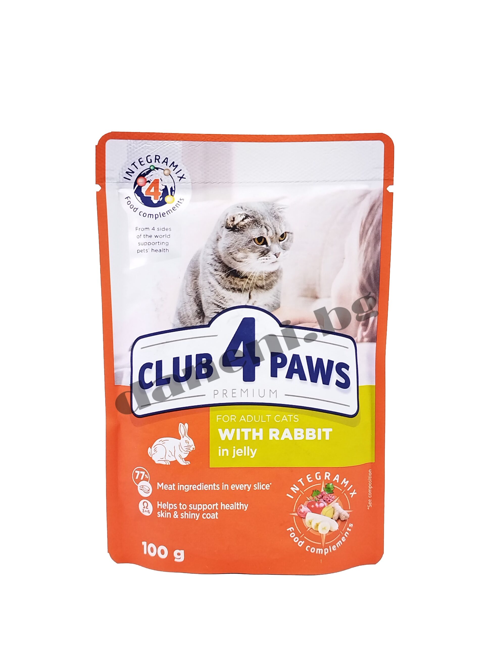 CLUB 4 PAWS CAT възрастни заек Пълноценна, премиум храна за котки