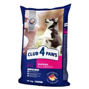 CLUB 4 PAWS храна за подрастващи кучета от всички породи с пилешко