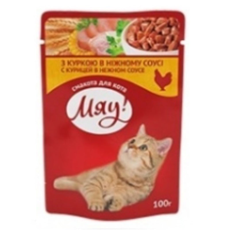 MY LOVE пауч FOR възрастни CATS с пилешко в нежен сос 0.100 ПАУЧ ЗА КОТКИ