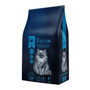 DR. TREND котка пълноценна суха храна FOR възрастни CATS чувствително храносмилане 15 кг – ХРАНА ЗА КОТКИ С ЧУВСТВИТЕЛНА ХРАНОСМИЛАТЕЛНА СИСТЕМА
