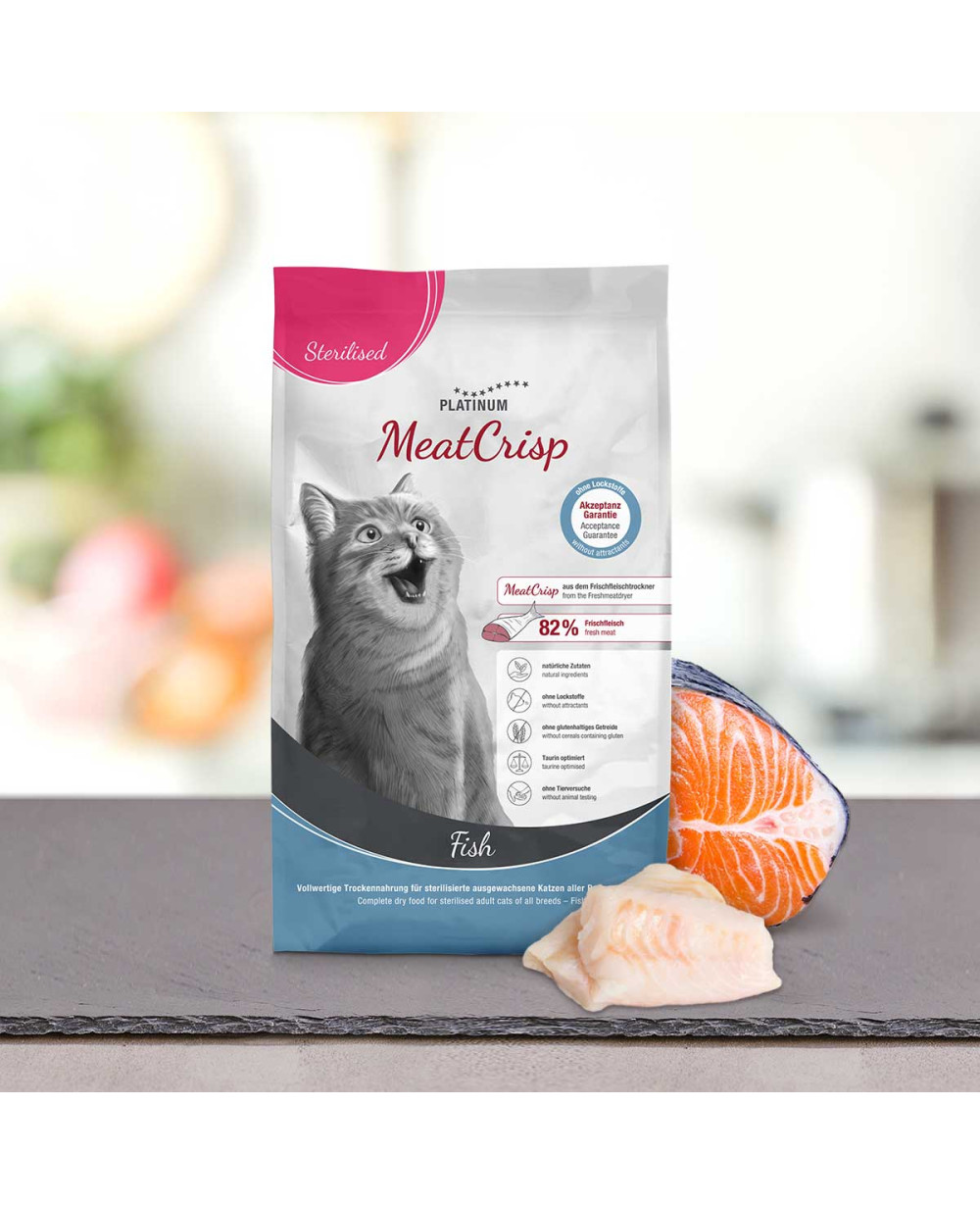 MIAU CAT възрастни 11 КГ. с CRUCIAN CARP – СУХА ХРАНА ЗА КОТКИ С КАРАКУДА