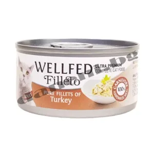 Консерва за котка WELLFED възрастни – телешко и патешко (12 месеца – 7 години)