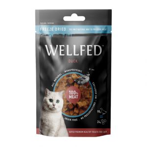 WELLFED КОТКИ FREEZE DRIED PURE пилешко 24 г – ЛАКОМСТВО ЗА КОТЕ